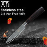 Single Kitchen Knife 7Cr17 Stainless Steel Chef's Knife Fruit Meat Vegetable