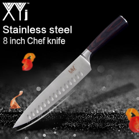 Kitchen Cooking Knife Tools 8 inch 7cr17 Stainless Steel