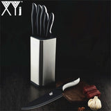 Kitchen Knives Stainless Steel Knife Holder Frozen Meat Cutter