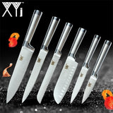 Stainless Steel Kitchen Knives Set Holder Block