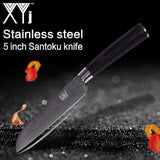 Hot Damascus Pattern Stainless Steel Kitchen Cooking Knife