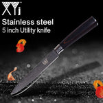 Hot Damascus Pattern Stainless Steel Kitchen Cooking Knife